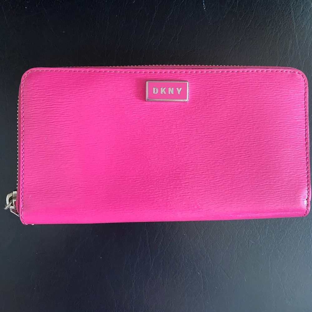 Dkny Hot Pink Wallet